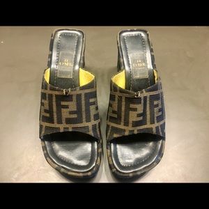Fendi Platform Slides